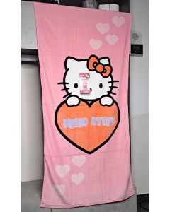 Drap de plage/ Serviette de bain Hello Kitty