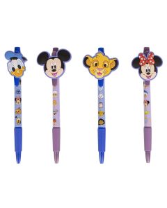 4 Stylos à bille Mini Disney 