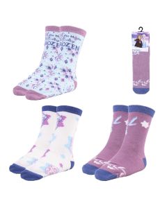 Pack de 3 paires de chaussettes Reine des Neiges 27/30