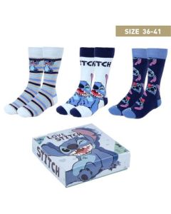 Pack de 3 paires de chaussettes Stitch T35/41