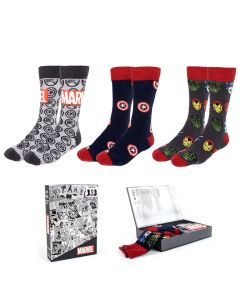 Pack de 3 paires de chaussettes Marvel T40/46