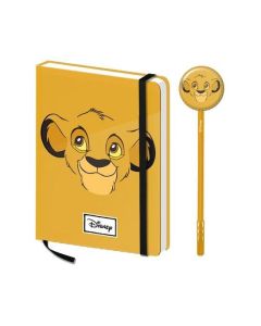  Notebook A5 + Stylo Roi Lion 