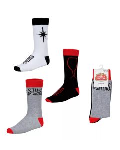 Pack de 3 paires de chaussettes STELLA ARTOIS 39/42