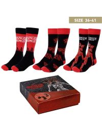 Pack de 3 paires de chaussettes Stranger Things 35/41